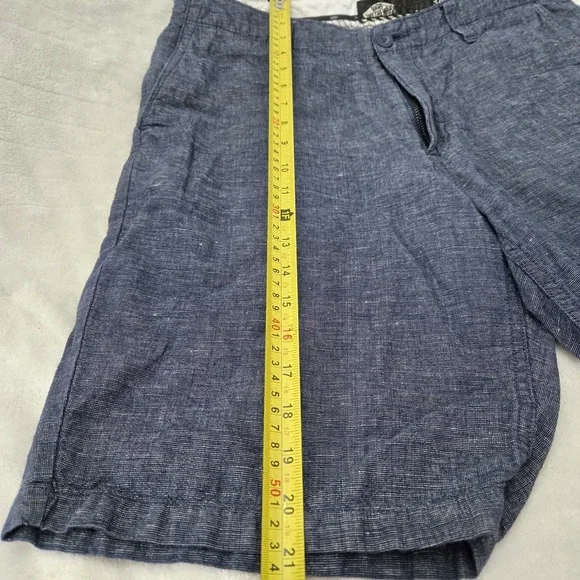 Vans Off The Wall Shorts Blue Flat Front Casual Size‎ 34 Streetwear Blockcore - Picture 6 of 11